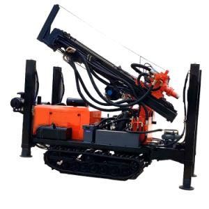 6inch Diameter Kw180r Cralwer Mounted Water Well Drill Rig Machine