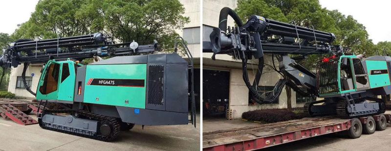 Hfga47s Integrated DTH Surface Steel Crawler Blast Hole Drilling Rig