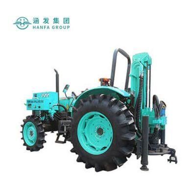 Tractor Mounted Portable Pneumatic Water Well Drilling Rig Machine