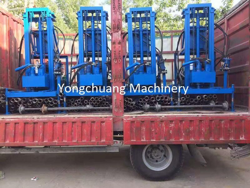 Portable Drilling Machine with Water Pump, Drill Bit and Drill Pipe