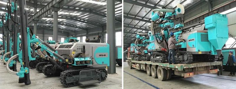 Outstanding off-Road Performance Hydraulic Mine Blasting Rig for Open Use