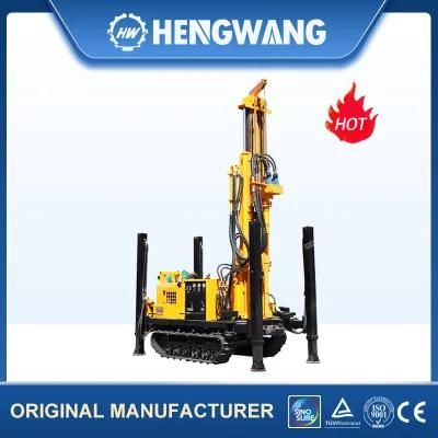 Hengwang Brand Hqz180L Rotary Borehole DTH Rock Drilling Rig Machine on Sales