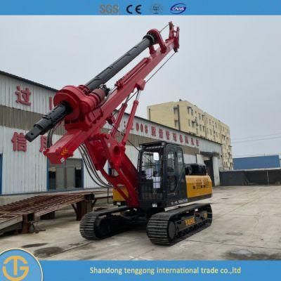 Crawler Pile Driver Drilling Dr-90 Hydraulic Piling Machinery Auger Borehole Core Drill Rig