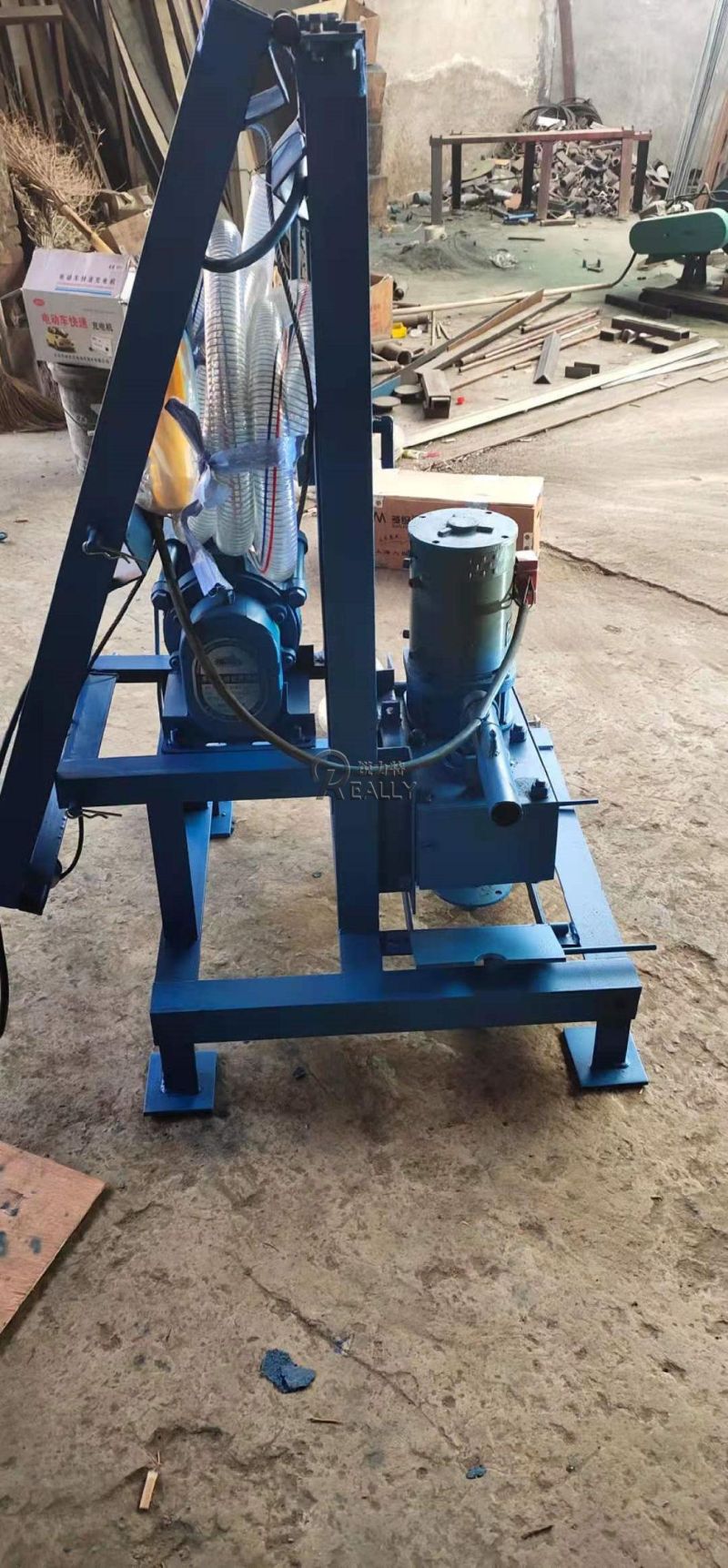 Foldable 1.5kw Electric Portable Water Well Drilling Machine Borehole Small Well Drilling Machine Price Mine Drilling Rig