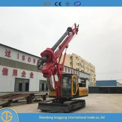Mounted Hydraulic Crawler Pile Driver Drilling Dr-90 Rig for Free Can Customized with Two Drilling Tools