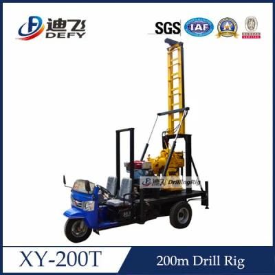 Easy Moving Tractor Mounted Water Wells Drilling Rig
