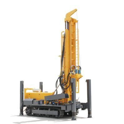 Hxy180t Trailer Full Hydraulic Portable Wheel Borehole Underground Water Well Drilling Machine Mine Drilling Rig for Sale