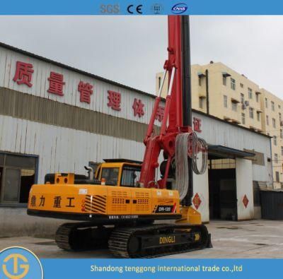 30m Depth Crawler Lock Rod Rotary Drilling Rig for Piling Foundation Project