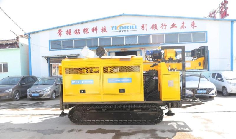 600m High Power Portable Mining Hard Rock Hammer Drilling Rig Crawler Diesel Hydraulic Deep Water Well Drilling Rig for Sale