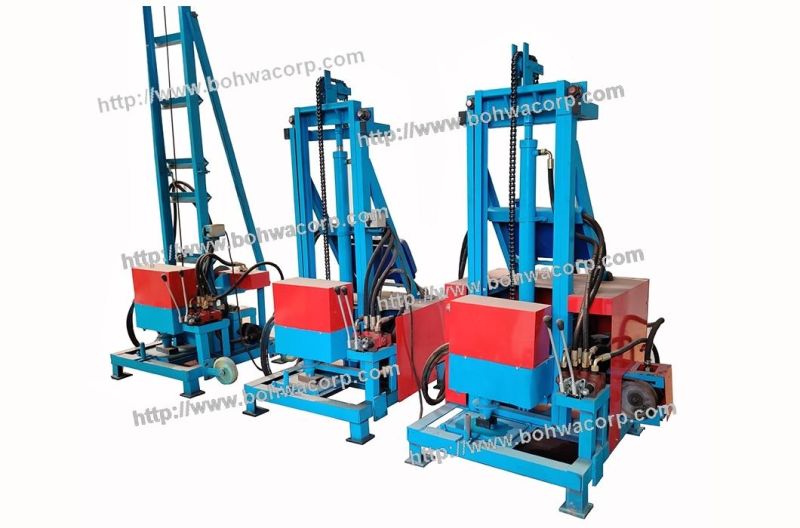 100m Two-Wheel Tracktion Hydraclic Water Well Drilling Rig