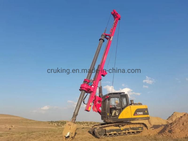 Yuchai 160kn Rotary Drilling Rig Ycr160d