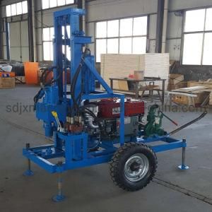 New Telescopic Diesel Hydraulic Small Water Well Drilling Rigs Machine for Sale