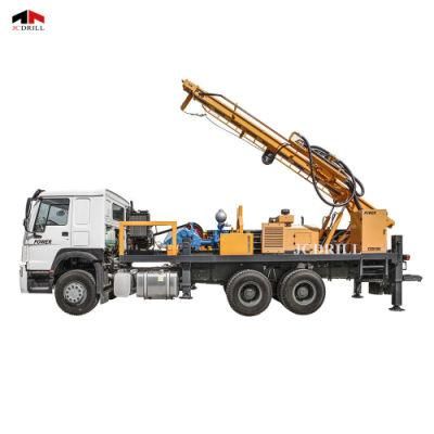 Low Price Truck Type Underground Deep Water Borehole Drilling Machine /Water Well Rotary Drilling Rig for Sale