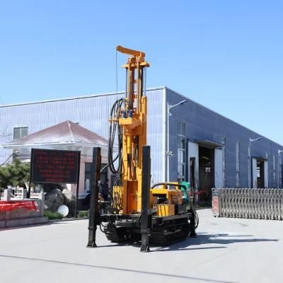 Portable 150m Depth Cralwe Type Borewell Drilling Rig Machine for Sale