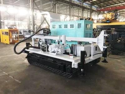 Crawler Mounted Surface Core Drilling Rig by 74kw Diesel Engine
