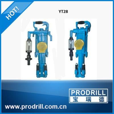 Yt28 Pneumatic Rock Drill for Depth Hole