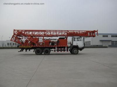 1000m/1200m Truck Mounted Water Well Drilling Rig with Rotary Table and Mud Pump