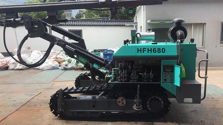 High Efficiency Hfh680 DTH Separated Crawler Mine Drilling Rig