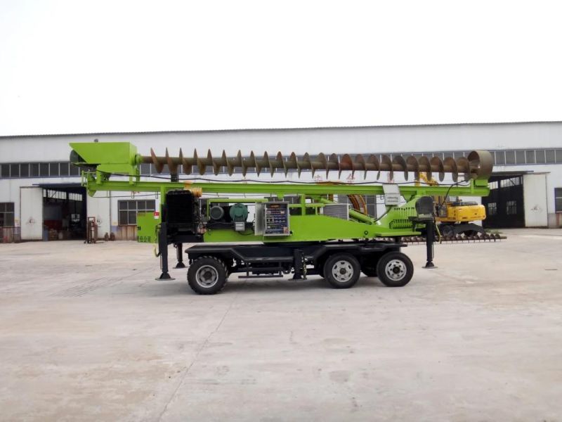 360-8 Hydraulic Long Screw Pile Drilling Machine