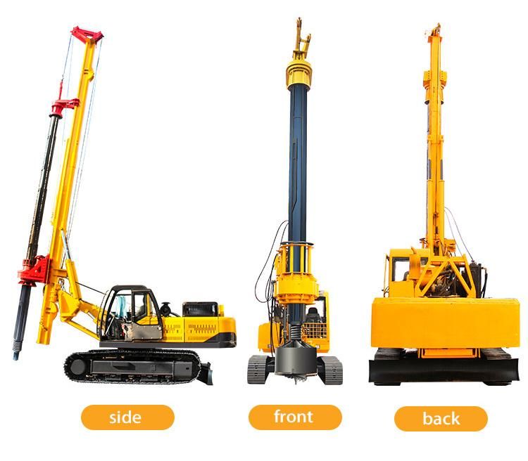 Rotary Pile Drilling Rigs Big Hole Diameter Auger Pile Driver