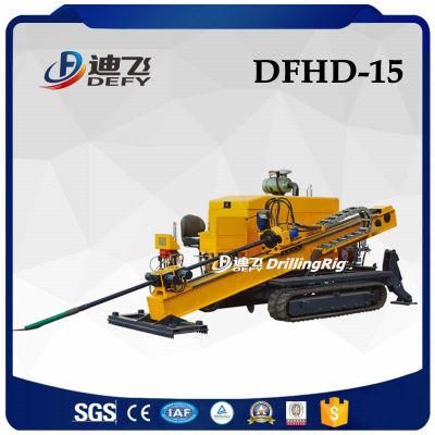 15 Ton HDD Small Portable Horizontal Directional Drilling Machines