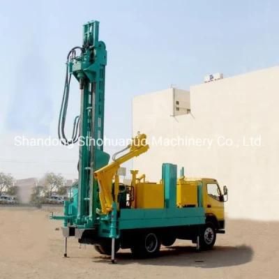 350m Truck Mounted Water Well Drilling Rig with Auto-Pipe Loading