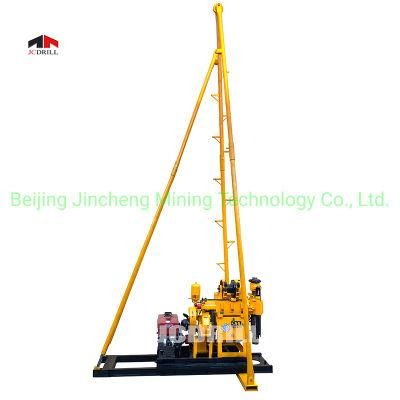 Hard Rock Drilling Rig Water Well Drilling Machine Spline Vertical Drilling Rig Skid Drilling Rig