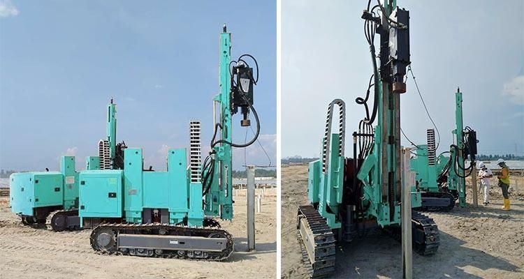 Hot-Sale Long Range Solar Hydraulic Auger Drilling Rig