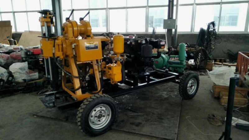 High Powerful Hydraulic Rock Drilling Rig/Water Well Drilling Machine