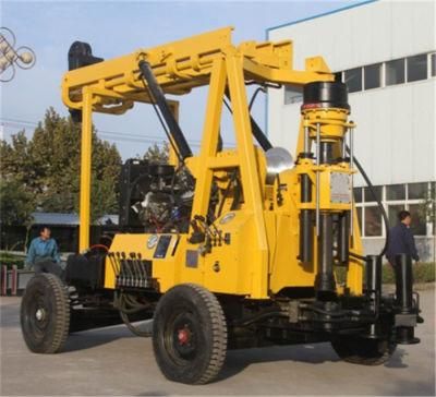 600m Deep Portable Water Well Drilling Machines /Diesel Water Well Drilling Rig