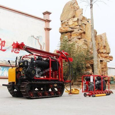 Portable Hydraulic Borehole DTH Hard Rock Drilling Rig Price