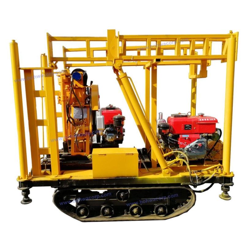 Diesel Engine Crawler Based Mining Borehole Drilling Rig