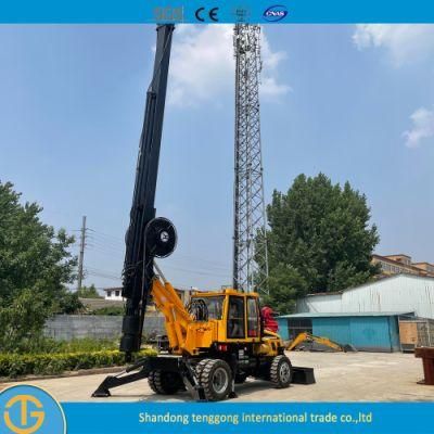 Wheel Type Hydraclic Small Drilling Rig Dl-180