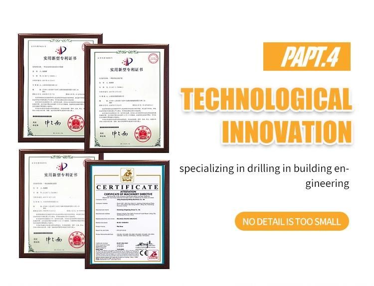 Excavator Type Machine Lock Rod Rotary Drilling Rig Large Aperture Rotary Digging Pile Driver