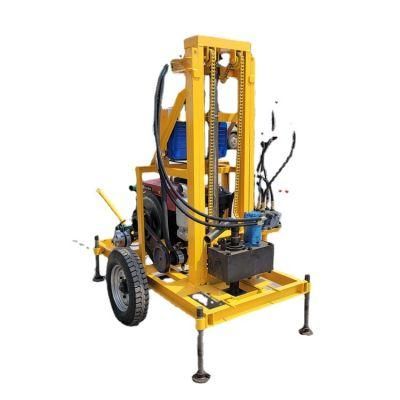 Pearldrill Small Diesel Drilling Rig 100m Water Well Drilling Rig Traction Farmland Irrigation Drilling Rig Manufacturers