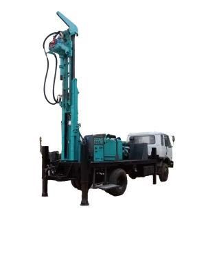 6X4 Hydraulic drilling rig truck mounted drilling machine