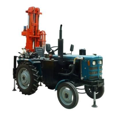 150m Deep Tractor Mounted Diesel Water Well Drilling Machine