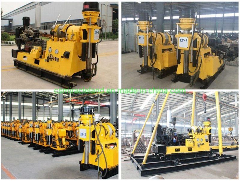 Spt Soil Testing Investigation Rotary Drill Machine/Hydraulic Geotechnical Exploration Core Drilling Rig (XY-3)