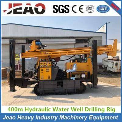 Fy400 Hydraulic Crawler Mounted DTH Hammer Water Well Drilling Rig