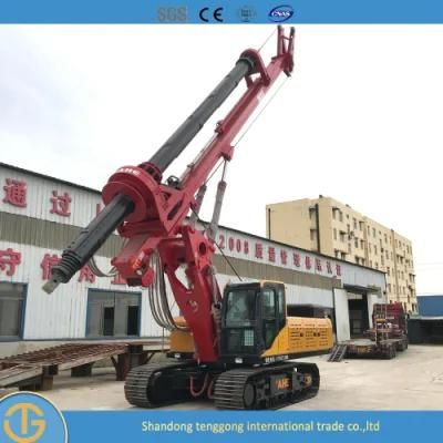 Portable Hydraulic Earth Anchor Piling Drilling Rig Machinery for Railway Construction