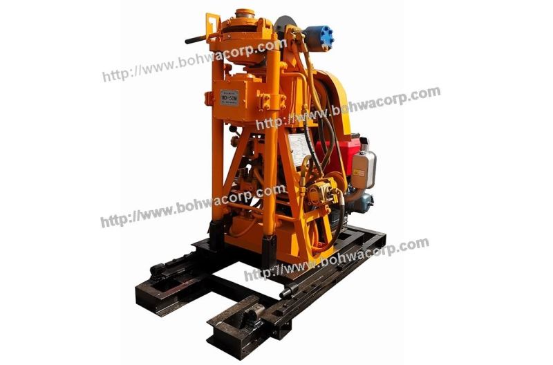 Drilling Rig for Mountain Area Exploration and Borehole Machine