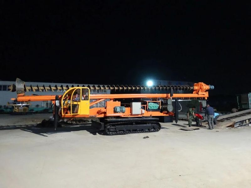 360-15 Cfg Guardrail Foundation Pile Driver/Screw Pile Driver Pile Hole Diameter  300-600mm