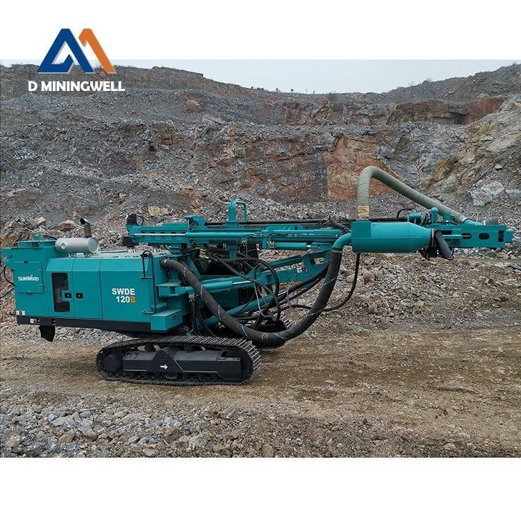 High Quality Mining Rig Integrated DTH Drill Rig Blasting Hole Drilling Rig Mining Rig with Cab on Promotion