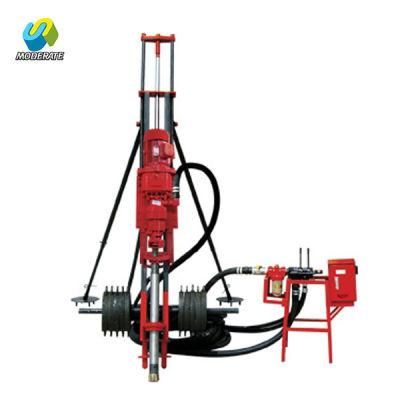 60-130 mm Portable Hard Rock Drilling Pneumatic Borehole Machine Slope Drill Rig