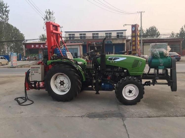 Factory Tractor Mounted Diesel Water Well Drilling Rig/Water Well Rock Drilling Machine