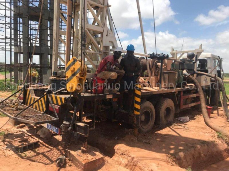 Manufacturers Produce Large Torque Vehicle-Mounted Water Well Drilling Rig