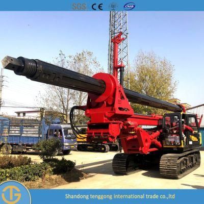 Piling Portable Auger Price Tractor Piling Machine Crawler Surface Drilling Rig