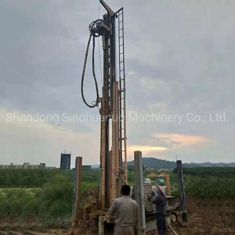 Easy Operation Crawler Hydraulic Rotary Water Well Drilling Rig Machine