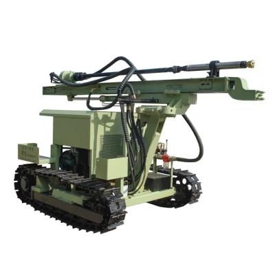 Mine DTH Borehole Drilling Rigs with Air Compressor for Pneumatic Drilling in Africa