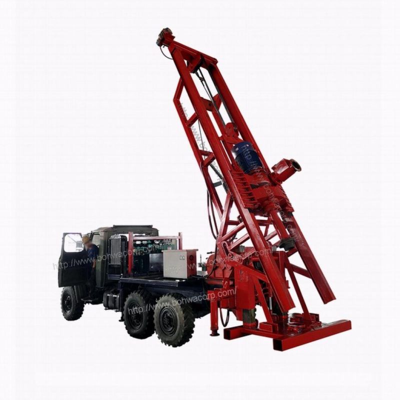 Hydraulic Air Reverse DTH Drilling Rig on Crawler or Truck Chassis